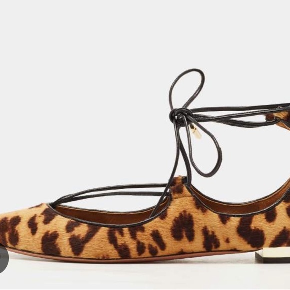 Rare Aquazzura Christy in leopard. Size 37. Box included. - Picture 2 of 7